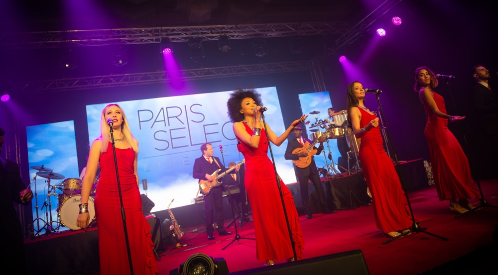 awards stage performance at a corporate event at The Athenee Hotel Bangkok, Bangkok, Thailand — managed by Niramit Creations.